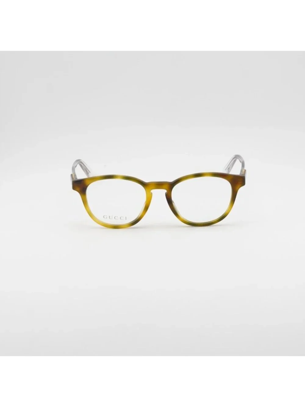 Gucci GG0491O 003 Eyeglasses Havana 49mm Round Frame